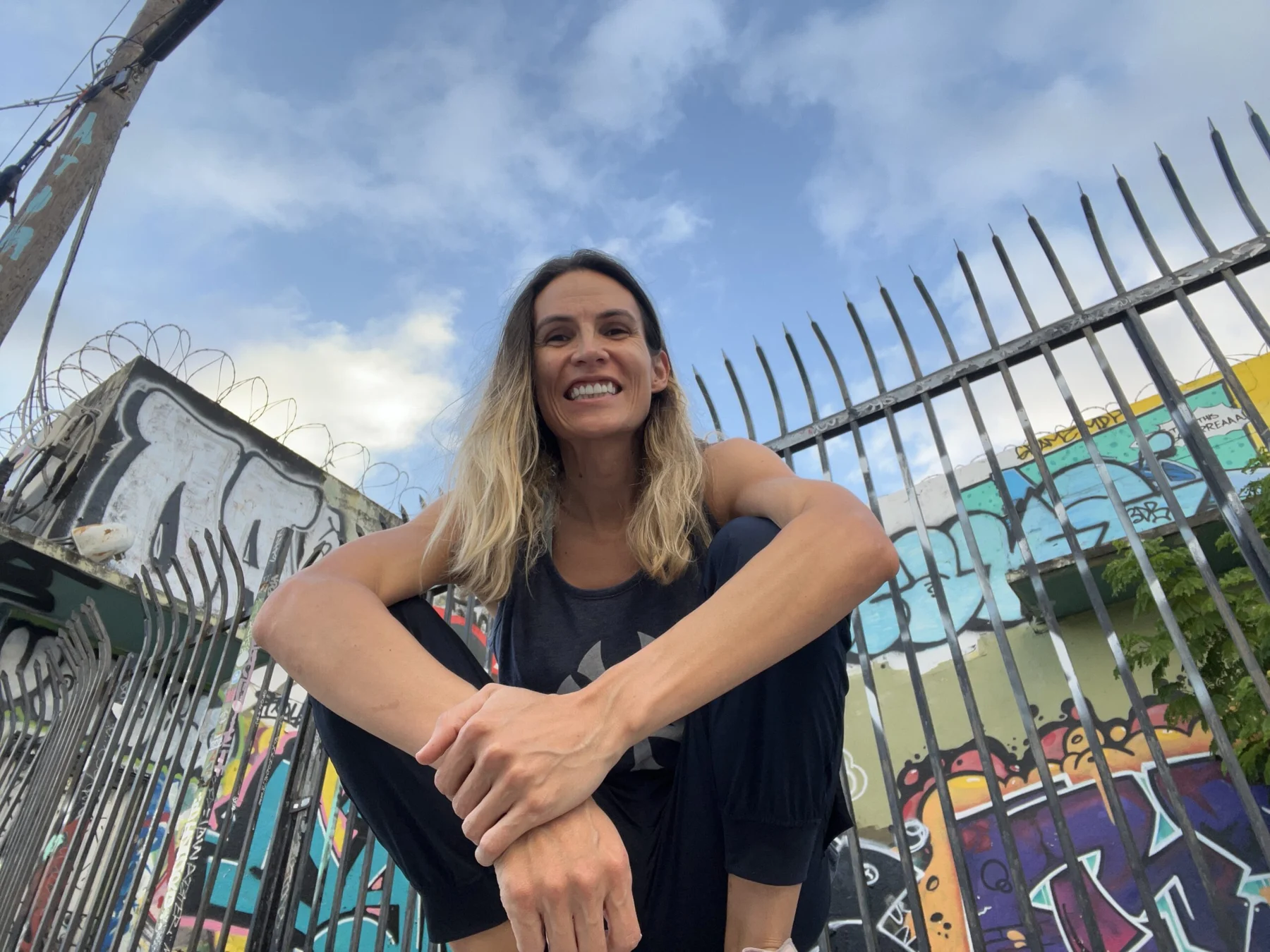 Photographer Erika Barker in Wynwood Miami Florida